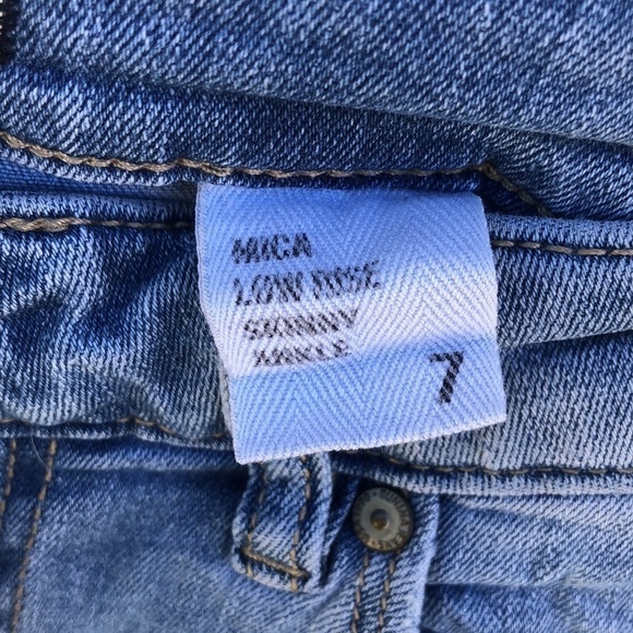 EUNINA LOW RISE DISTRESSED SKINNY ANKLE JEANS | SIZE 7 - Picture 4 of 7